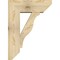 Ekena Millwork Funston Slat Rough Sawn Bracket w/ Offset Brace, Douglas Fir, 8"W x 22"D x 30"H BKT0806X22X30FST06RDF - alternate 4